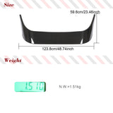 Carbon Fiber Car Rear Racing Spoiler Wing Trunk Lip for Toyota Supra GR A90 MK5 2019-2021 Car Rear Trunk Spoiler Boot Wing Lid