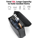 Motorcycle Side Bag Saddlebag 32L for Sportster 883 XL 883 Travel Luggage Bag Pannier Leather Waterproof Saddle Bag Accessories