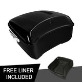 King Trunk For Harley Touring Tour Pak Road King Electra Street Glide CVO 2014-2023 2019 2018 Motorcycle