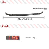 Carbon Fiber Front Bumper Lip for Mercedes Benz GLE Class C292 GLE63 AMG Coupe 2015-2019 Front Chin Spoiler Splitter Protector