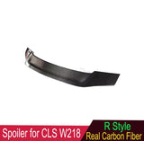 Real Carbon Fiber Rear Boot Trunk Spoiler Duck tail for Mercedes CLS Class W218 C218 2012-2018 CLS350 CLS400