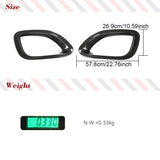 Dry Carbon Car Front Air Vent Trims For Jaguar F-TYPE Base 2021UP Car Side Vent Air Fender Racing Car Body Kits