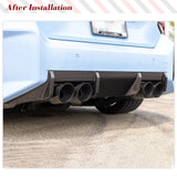 Dry Carbon Car Rear Bumper Diffuser Lip Spoiler for BMW G87 M2 Base Coupe 2-Door 2022-2024 Rear Racing Diffuser Apron Protector
