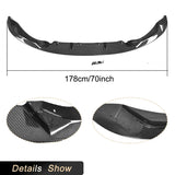 Car Front Bumper Lip Spoiler for BMW F80 M3 F82 F83 M4 Coupe Sedan 2D 4D 2014-2017 Front Lip Chin Apron Body Kit Carbon Fiber
