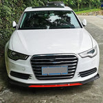 For Audi A3 A4 A6 Q3 S3 S4 S6 B6 B7 B8 B8.5 Front Bumper Spoiler Diffuser Bodykit Splitter Front Lip Shovel Cars Accessories