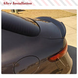 Carbon Fiber Rear Trunk Racing Spoiler Wing For Alfa Romeo Giulia 2015-2017 Car Rear Tail Trunk Boot Lip Wing Spoiler Sticker