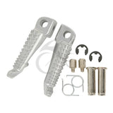Motorcycle Front Footrests Foot pegs For Kawasaki Ninja 650R(EX650) 2006-2013 ER-6N ER-6F ER6 KLE650 Versys Z750 Z750S Z1000