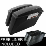 Motorcycle Hard Saddlebags Saddle Bag Trunk Conversion Bracket Mounts For Harley Davidson Softail 1984-2016 2014 2015