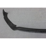 Carbon Fiber Front Bumper Lip Spoiler For Audi A4 S4 B9 2017 2018 Double Layer Head Extension Chin Protector Car Styling FRP