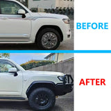 Car Fender Flares Kit for Toyota Land Cruiser 300 Series LC300 2021 2022 2023 2024 Flares Mudflap kit Mud Guard Car Accessories