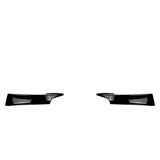 For BMW 1 Series F20 F21 M Sport Style 2012-2014 Canard Cover Trim Splitter Front Bumper Lip Spoiler Auto Body Kits Accessories