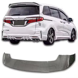 Body Kit Factory ABS Carbon Fiber Rear Tailgate Wing Spoiler For Honda Odyssey Elysion 2015-2020 Splitter Trunk Trim Affix Stick