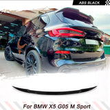 Car Rear Trunk Racing Spoiler for BMW X5 G05 2019 2020 Car Middle Trunk Wing ABS Glossy Black Rear Middle Spoiler Trunk Wing Lip