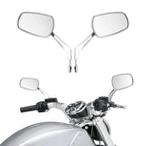Motorcycle Side Rear View Mirrors For Harley Touring Road King Glide Electra Street Glide 1982-later