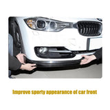 Carbon Fiber / FRP Front Bumper Splitters Flaps Apron Winglets For BMW 3Series F30 Standard Sedan 4 Door 2012 - 2018 Cupwings