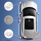 28.5/36/40cm Car Bumper Protector Strip Anti-collision Protection Strips Sticker Guard Corner Protector Scratch Body Auto Access