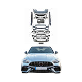 Hot Sale Factory Auto Parts Body Kit For Mercedes Benz C-class W206 C63 Body Kit Front Rear Bumper Assembly For Benz W206