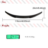 F82 Dry Carbon Fiber Spoiler For BMW 4 Series F82 M4 Coupe 2Door 2014-2020 Car Rear Trunk Boot Wing Lip HighKick Carbon Wing