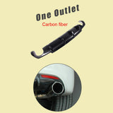 Carbon Fiber Car Rear Bumper Diffuser Lip Spoiler for Volkswagen VW Scirocco R R20 Bumper 2009-2016 FRP Rear Bumper Body Kits