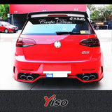 FOR VW GOLF 7 R GTI Rline Volkswagen GOLF 7 R GTI Rline Modified Carbon fiber Aspec PPV400 Rear Bumper
