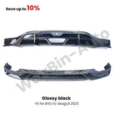 BYD Body kit For BYD 2023 EV Seagull Tuning B Y D Front Bumper Lips Rear DIffuser Spoiler Wing Exterior EV Auto Tuning Parts
