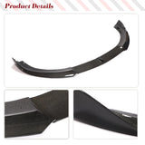 Car Front Bumper Lip Spoiler for Porsche Panamera 2010-2013 Carbon Fiber Car Racing Spoiler Front Bumper Spoiler 3PCS Body Kits
