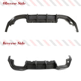 Carbon Fiber Rear Bumper Diffuser Lip For Volkswagen Golf 8 R 2021 2023 Bumper Appearance Back Shovel Spoiler Decoration