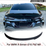 Carbon Fiber Car Rear Trunk Racing Spoiler Wings For BMW 8 Series G15 F92 M8 840i Coupe 2-Door 2018-2022 Rear Boot Lid Wing Lip