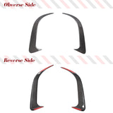 Carbon Fiber Car Rear Bumper Canards Splitter Spoilers for Mercedes-Benz W117 C117 CLA250 260 CLA45 AMG 2014-2019