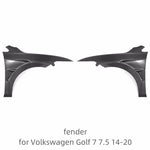 Carbon Fiber Hood Grill Fender for Volkswagen vw Golf 7 7.5 14-20 modified Body kit Car Accessories