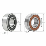 Motorcycle Sealed Ball Bearing For Harley Models ABS Wheels