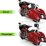 Adjustable Backrest Sissy Bar Compatible with 2014-2024 Indian Chieftain Dark Horse Vintage Challenger Springfield Models