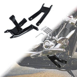 Motorcycle Front Driver Footboard Mount Bracket Kit For Harley Softail Heritage Classic FLDE FLHC FLSL 2018-2023