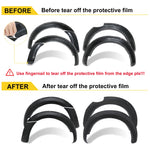 6'' Wheel Arch Extension Fender Flares for Ford Ranger Wildtrak Limited XLT XL 2015-2022 T7 T8 Models Dual Cab Mudguards