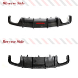 Carbon Fiber Rear Bumper Lip Diffuser for Audi A7 Sline S7 C7.5 2016-2018 Car Rear Bumper Diffuser Lip Spoiler Factory Outlet