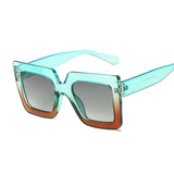 Women's Vintage Oversized Square Sunglasses