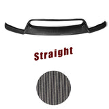 For BMW E70 X5M E71 X6M Bumper 2008 - 2013 Car Front Bumper Lip Spoiler Splitters Carbon Fiber Twill Weave Straight Weave FRP