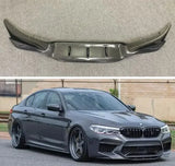 REAL CARBON FIBER Front Bumper Lip Splitters Cup Flaps Cover For BMW M5 F90 2017 2018 2019 PRK STYLE