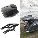 Top Case Box with Rear Luggage Rack Trunk Mount Kit for Indian Chieftain Roadmaster Challenger Chief Dark Horse Tour Pack Pak