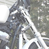39mm Upper Fork Tube Front Shock Absorber Cover Fit For Harley Sportster XL 883 1200