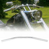 Motorcycle Chrome 1'' Handlebar For Harley Touring Road Glide King Sportster XL 883 1200 Softail Dyna FXWG Street Bob Fat Bob