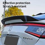 For Honda Civic 2022-2025 Ducktail Style Rear Trunk Spoiler Wing Rear Trunk Wing Spoiler Body Kits Auto Modification