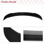 Car Rear Trunk Spoiler for Dodge Charger 2011-2022 Rear Car Rear Trunk High-Kick Tail Spoiler Wing Lip Car Accessories ABS Black