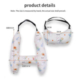 2-Pack Adorable Ultra-Soft Car Seat Pillows with Secure Belt - Ensures Peaceful Restful Naps on the Go - Enhanced Safety amagi