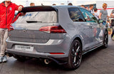 Diffuser for Volkswagen GOLF 7 / 7.5 VII MK7 / 7.5 GTI R Series hatchback pre-replacement rear bumper diffuser