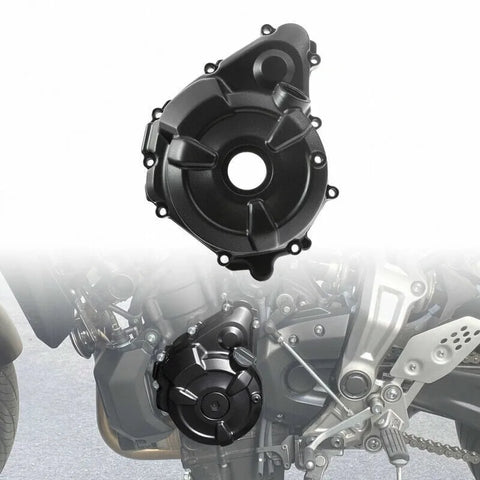 Motorcycle Left Engine Stator Cover Crankcase For YAMAHA FZ07 2015-2017 MT07 2015-2020 XSR700 2018-2023 TENERE 700 2021-2024