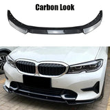 Car Front Bumper Splitter Chin Lip for BMW 3 Series G20 G21 320i 325i 2019-2022 Spoiler Diffuser Guard Body Kit Auto Parts