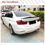Rear Spoiler for BMW 3 Series F30 F35 F80 M3 2013 - 2018 Carbon Fiber Rear Trunk Spoiler Big Customized Boot Lip Wing Lip