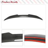 Carbon Rear Car Rear Trunk Racing Spoiler For Audi A3 Sline S3 RS3 8Y Sedan 2021- 2023 Roof Spoiler Trunk Wing Car Kits Lip Wing