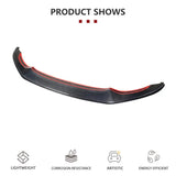 Carbon Fiber Car Front Bumper Lip Splitters for BMW F80 M3 F82 F83 M4 2014-2019 Racing Front Lip Spoiler